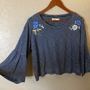 Hollister Bell Sleeve Top $10